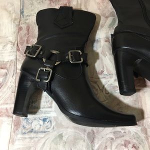 Milwaukee Leather Vixen Rider Heel Boots size 7